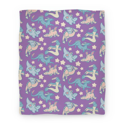 Dreamy Dragon Pattern Blanket