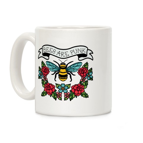Bees Are Punk Coffee Mug