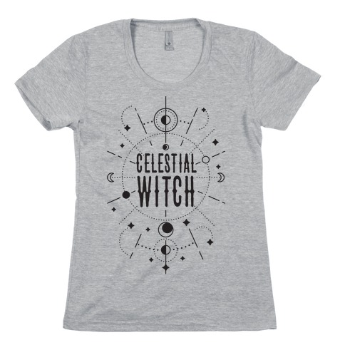 Celestial Witch Womens T-Shirt