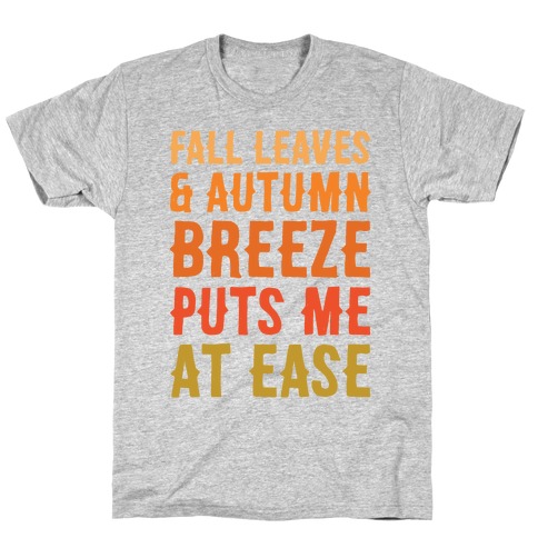 Fall Leaves & Autumn Breeze T-Shirt