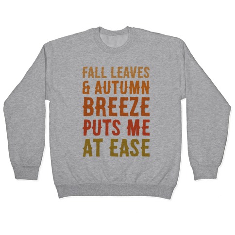 Fall Leaves & Autumn Breeze Pullover