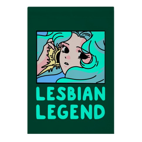 Lesbian Legend Neptune Garden Flag