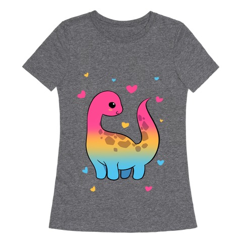 Pansexual-Dino Womens T-Shirt