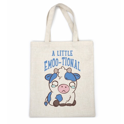 A Little Emoo-tional Casual Tote
