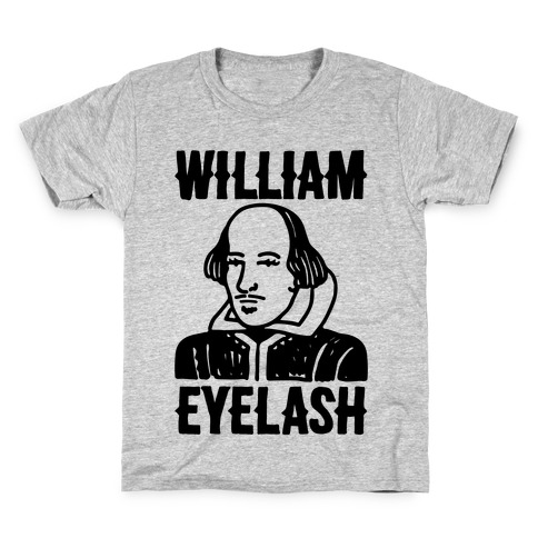William Eyelash Kids T-Shirt