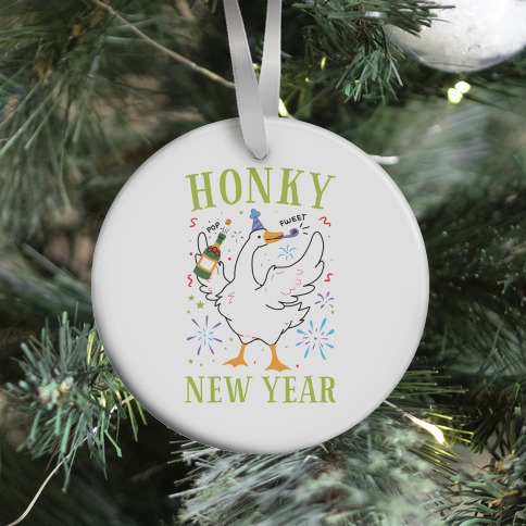 Honky New Year Ornament