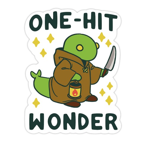One Hit Wonder - Tonberry Die Cut Sticker