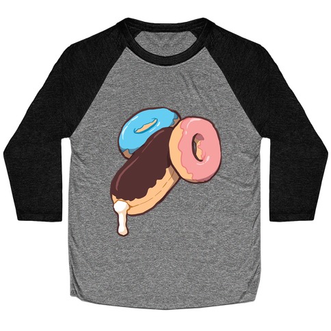 Naughty Donuts Baseball Tee