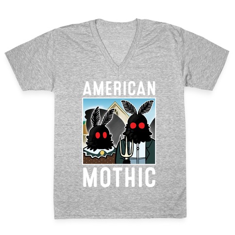 American Mothic V-Neck Tee Shirt