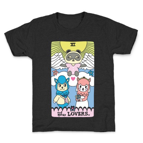 The Alpaca Lovers Tarot Kids T-Shirt