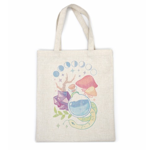 Witchy Pastel Things Casual Tote