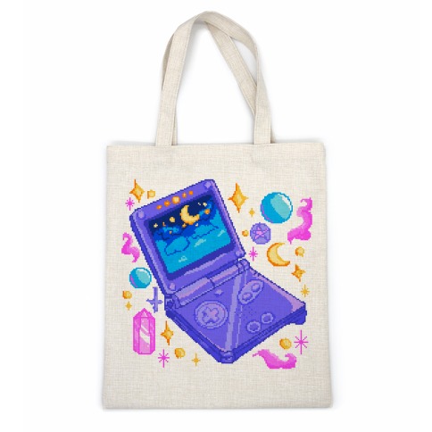 Pixelated Witchy Game Boy  Casual Tote