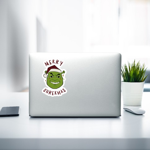 Shrek Logo Decal Vinyl Decal Sticker for Laptops Car 