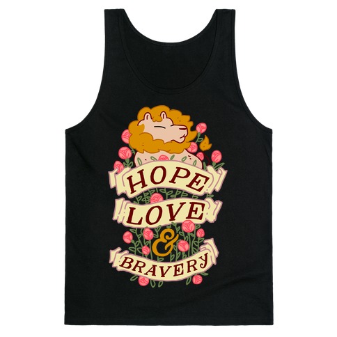 Hope Love & Bravery Tank Top