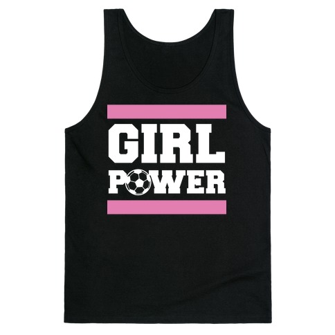 Girl Power (Soccer) Tank Top