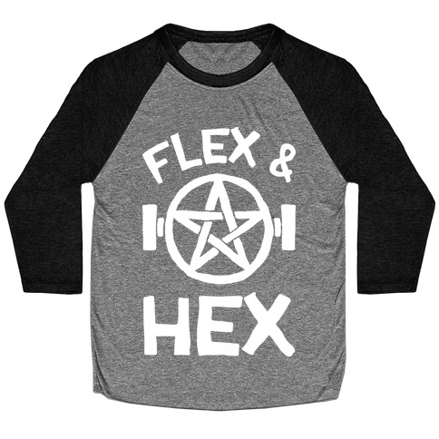 Flex And Hex Baseball Tee