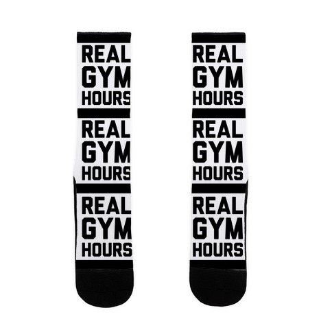 Real Gym Hours Sock