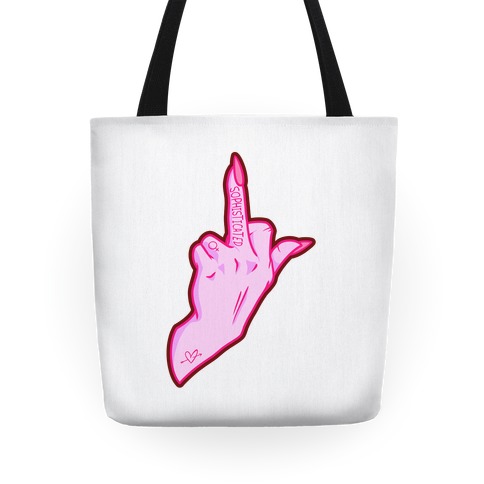Sophisticated Middle Finger Tote