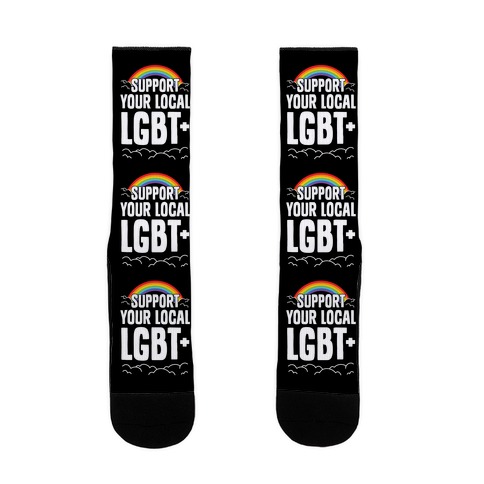 Support Your Local LGBT+ Sock