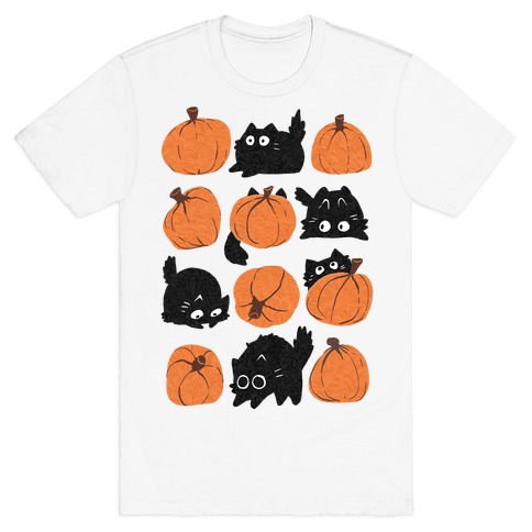 Pumpkin Cats T-Shirt