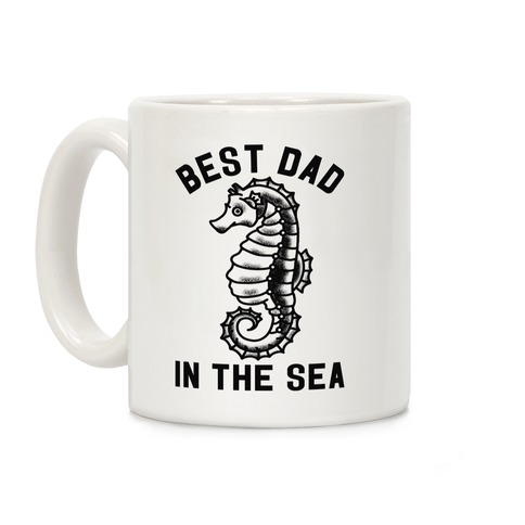 Best Dad In The Sea Seahorse Coffee Mug