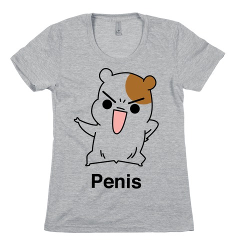 Penis Hamster Womens T-Shirt
