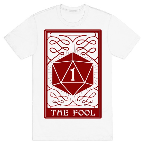 The Fool Nat1 Tarot Card T-Shirt
