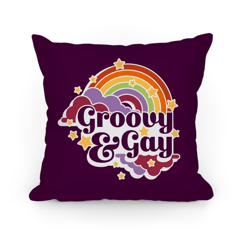 Groovy & Gay Pillow