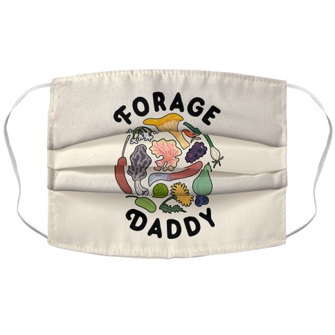 Forage Daddy Accordion Face Mask