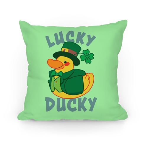 Lucky Ducky Pillow