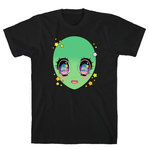 Anime Eyes Alien T-Shirt