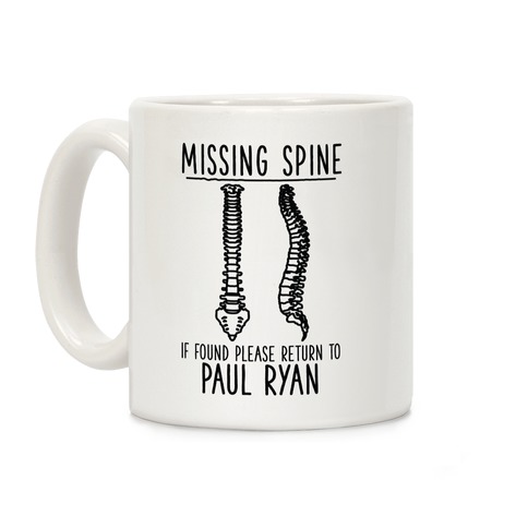 Missing Spine Coffee Mug