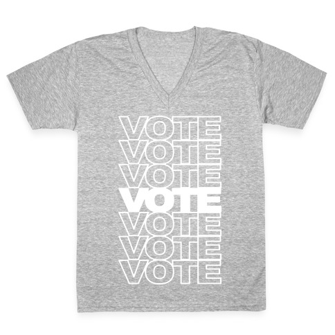 Vote Vote Vote V-Neck Tee Shirt