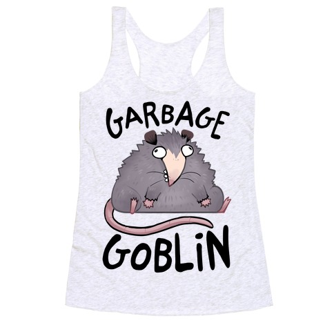 Garbage Goblin Racerback Tank Top