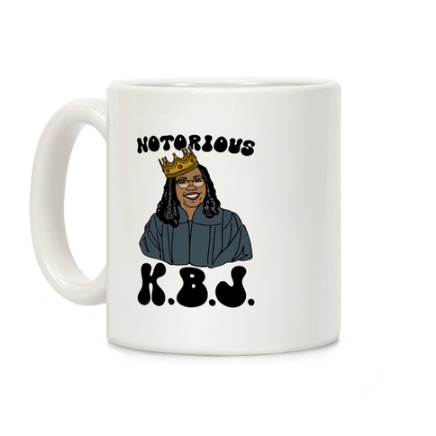 Notorious KBJ Ketanji Brown Jackson Coffee Mug