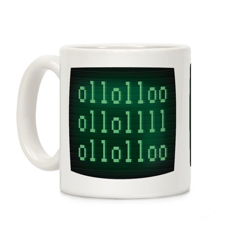 LOL Binary Code Coffee Mug