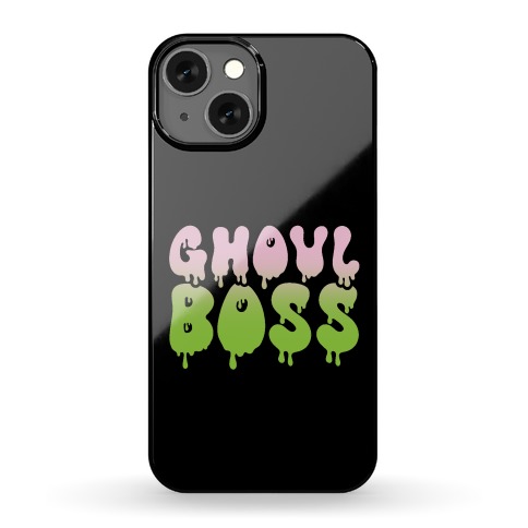 Ghoul Boss Girl Boss Parody Phone Case