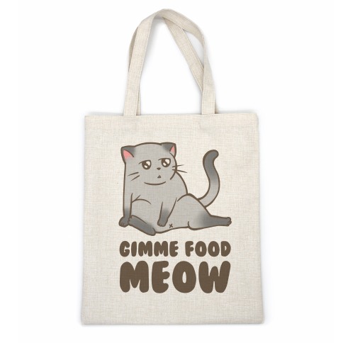 Gimme Food Meow Casual Tote