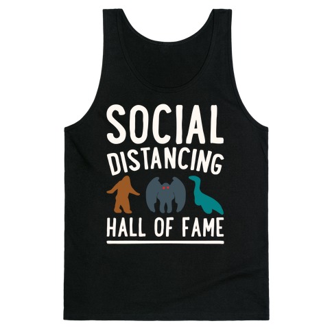 Social Distancing Hall of Fame Tank Top