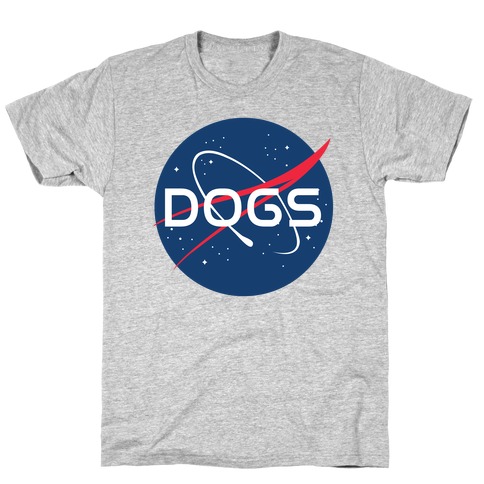 Dogs Nasa Parody T-Shirt