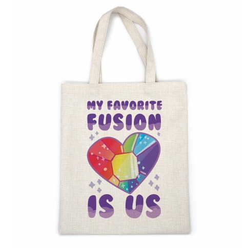 My Favorite Fusion is Us  Casual Tote