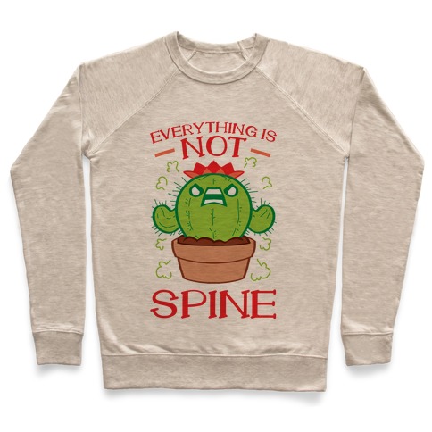 Everything Is NOT spine! Pullover