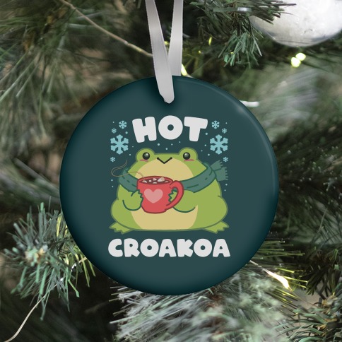 Hot Croakoa Ornament