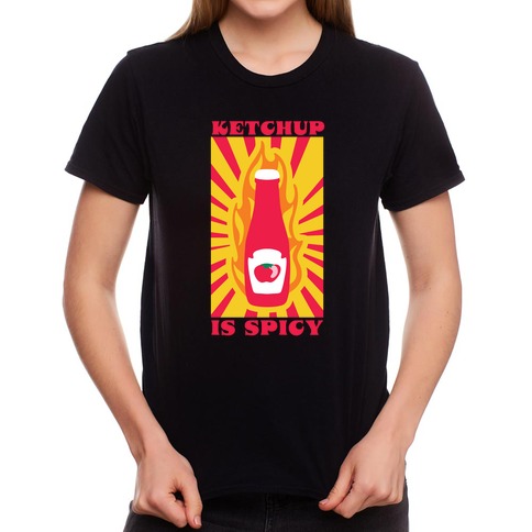 https://images.lookhuman.com/render/standard/HmxPyE72xPFi85ajI9C7Mhe6xeNnFWlM/3600-black-lifestyle_female_2021-t-ketchup-is-spicy.jpg