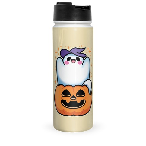 Cute Halloween Ghost Travel Mug