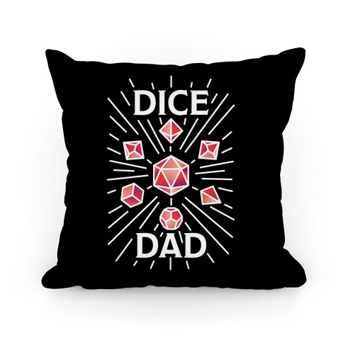 Dice Dad Pillow