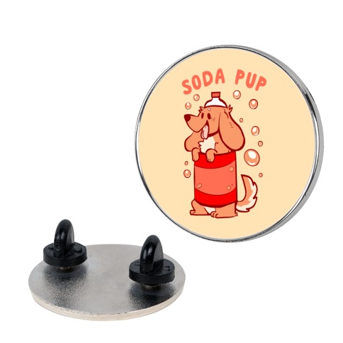 Soda Pup Pin