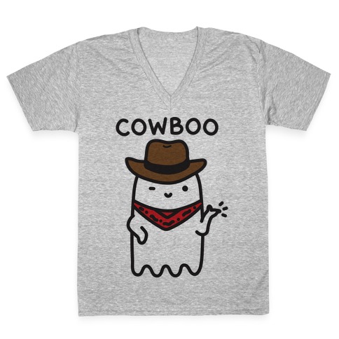 Cowboo - Cowboy Ghost V-Neck Tee Shirt