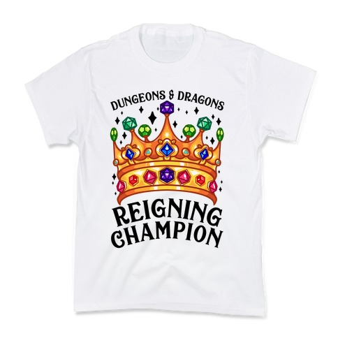 Dungeons & Dragons Reigning Champion Kids T-Shirt