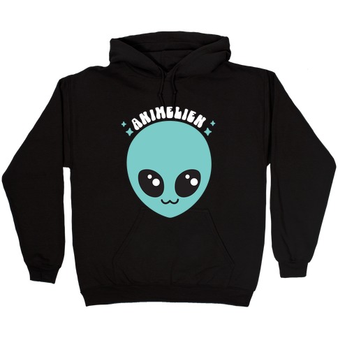 Animelien Anime Alien Hooded Sweatshirt